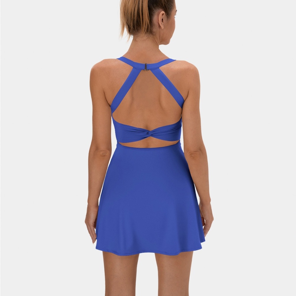 NWT Halara Backless Twisted Dress (easy peezy)